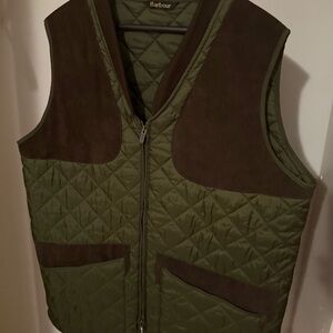 Barbour Men's Keeperwear Gilet Vest in Green - XL